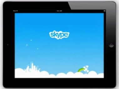 Skype  Apple iPad -  !